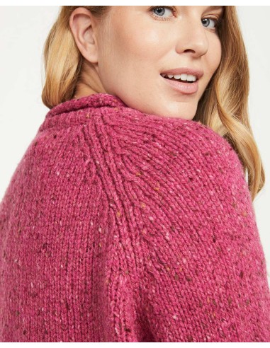 MAGLIONE DONNA IN 100% LANA DONEGAL