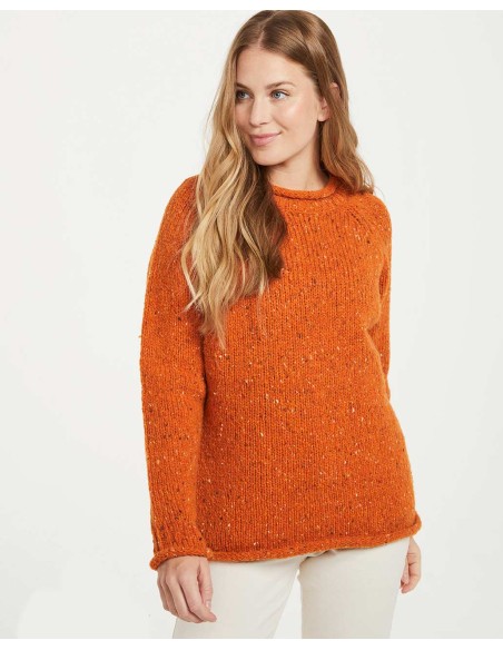 MAGLIONE DONNA IN 100% LANA DONEGAL