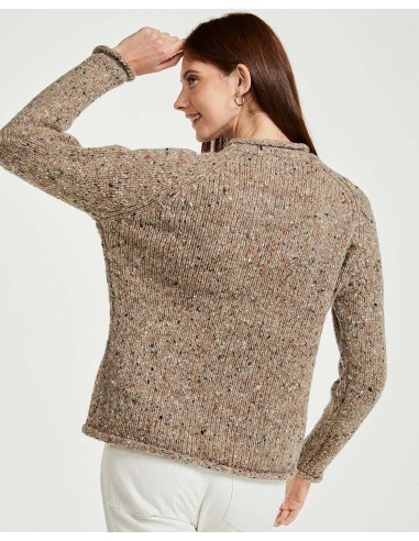 MAGLIONE DONNA IN 100% LANA DONEGAL