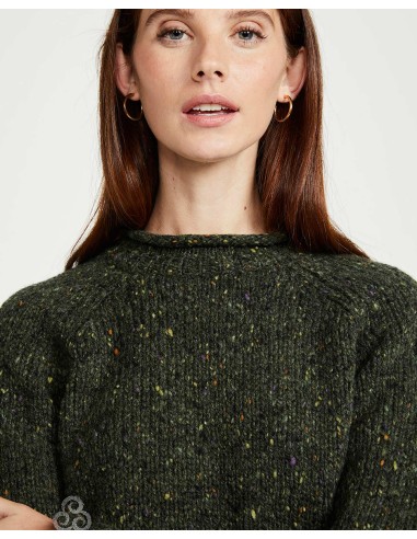 MAGLIONE DONNA IN 100% LANA DONEGAL