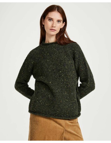 MAGLIONE DONNA IN 100% LANA DONEGAL