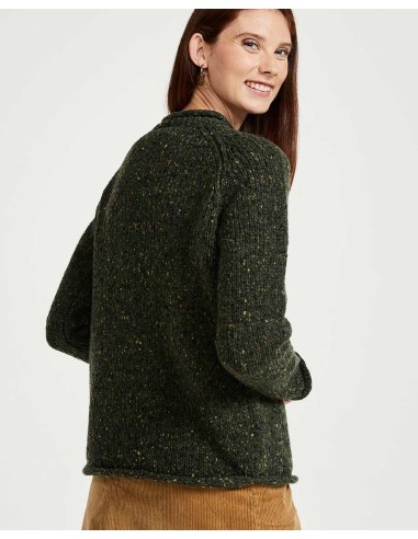 MAGLIONE DONNA IN 100% LANA DONEGAL