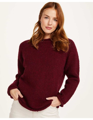 MAGLIONE DONNA IN 100% LANA DONEGAL