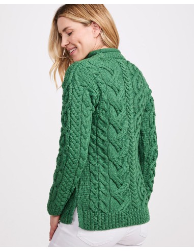 MAGLIONE ARAN IRLANDESE IN 100% LANA MERINO...