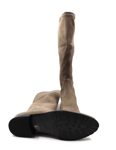 STIVALE INVERNALE DONNA IN CAMOSCIO STRETCH