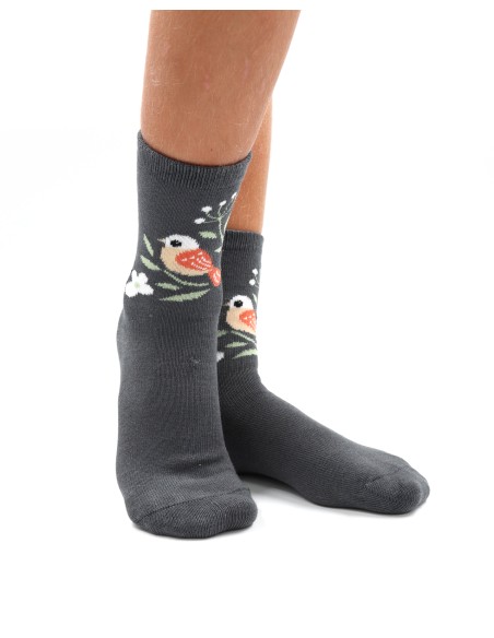 5 Paia Calzini Uomo In Lana Merino Termici Invernali - Interno In Pile, Design Bicolore A Contrasto, Confezione Regalo