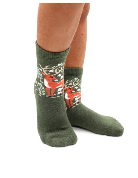 CALZINI BAMBU' BAMBINI "ANIMALI DEL BOSCO!