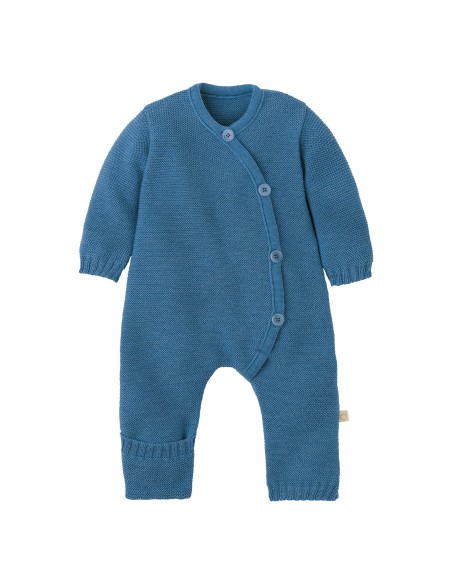 TUTINA NEONATO IN LANA MERINO BIOLOGICA A TRICOT