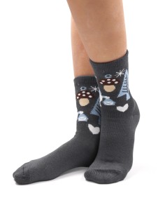 CALZINI BAMBU' KIDS "WINTER" - ANTRACITE