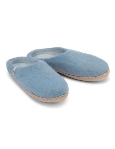 PANTOFOLA IN LANA CON SUOLA...