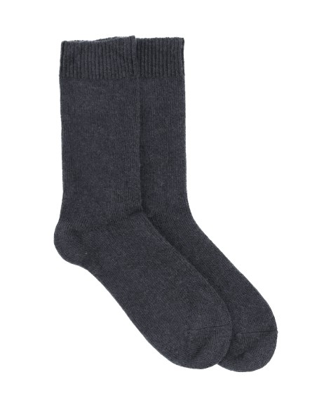 CALZINI DONNA IN LANA D'AGNELLO E COTONE BIOLOGICO