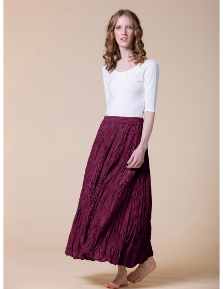 GONNA IN PURA SETA "DETTE"