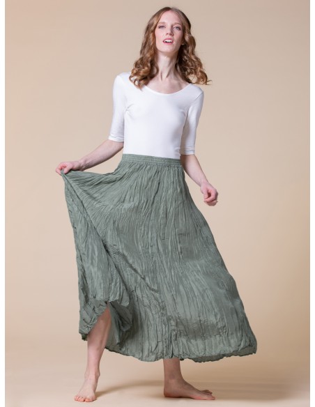 GONNA IN PURA SETA "DETTE"