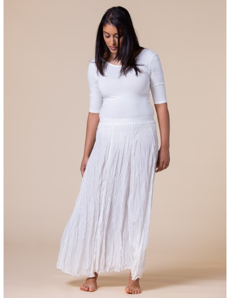 GONNA IN PURA SETA "DETTE"