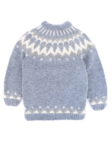 MAGLIONE ISLANDESE IN LANA LOPI FATTO A MANO