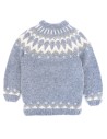 MAGLIONE ISLANDESE IN LANA LOPI FATTO A MANO
