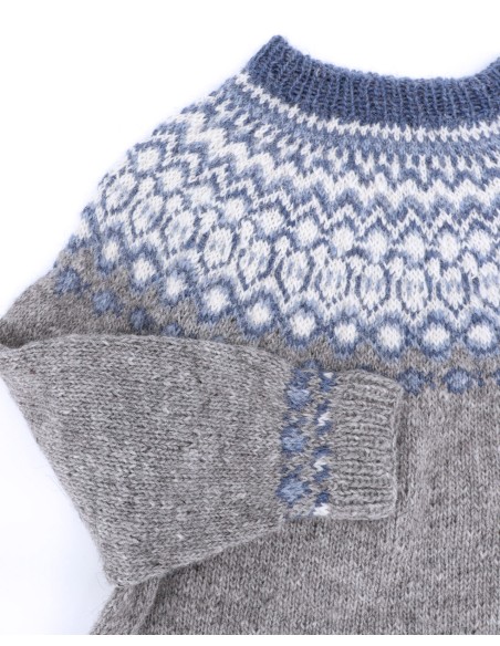 MAGLIONE ISLANDESE  LETTLOPI IN LANA E CASHMERE FATTO A MANO