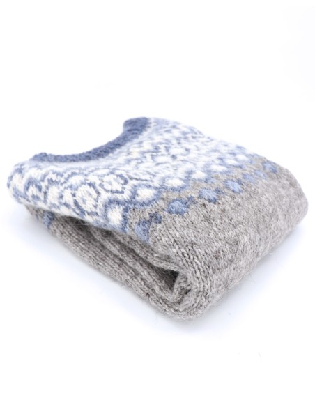 MAGLIONE ISLANDESE  LETTLOPI IN LANA E CASHMERE FATTO A MANO