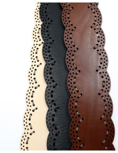 CINTURA ARTIGIANALE  IN PELLE NATURALE "VENUS"