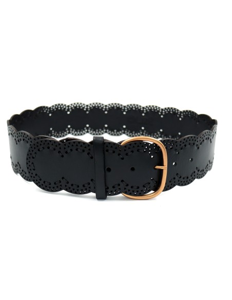 CINTURA ARTIGIANALE  IN PELLE NATURALE "VENUS"