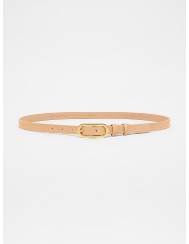 CINTURA IN PELLE A CONCIA VEGETALE "LARA"