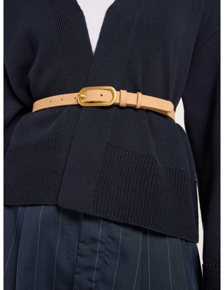 CINTURA IN PELLE A CONCIA VEGETALE "LARA"