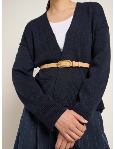 CINTURA IN PELLE A CONCIA VEGETALE "LARA"