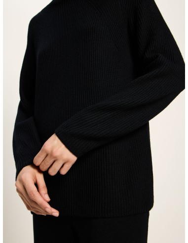 MAGLIONE A COSTINA IN 100% LANA MERINO...