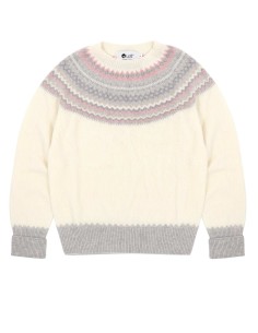 MAGLIONE SCOZZESE DONNA IN LANA D'AGNELLO SUPERFINE...