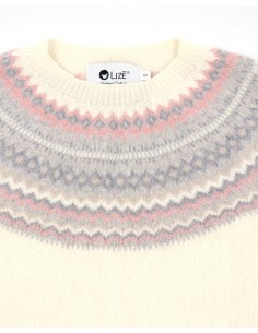 MAGLIONE SCOZZESE DONNA IN LANA D'AGNELLO SUPERFINE... 2