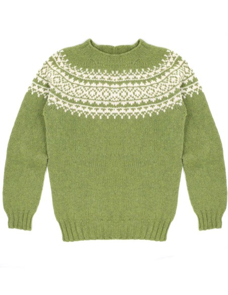 MAGLIONE UOMO SCOZZESE IN LANA D'AGNELLO "YOKE"