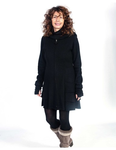 CAPPOTTO FARYTALE IN LANA COTTA SFODERATO...