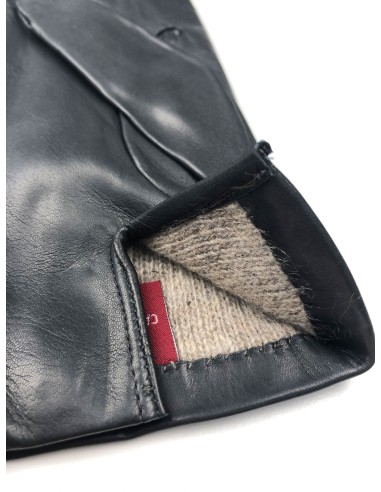 GUANTO DONNA IN PELLE E CASHMERE 