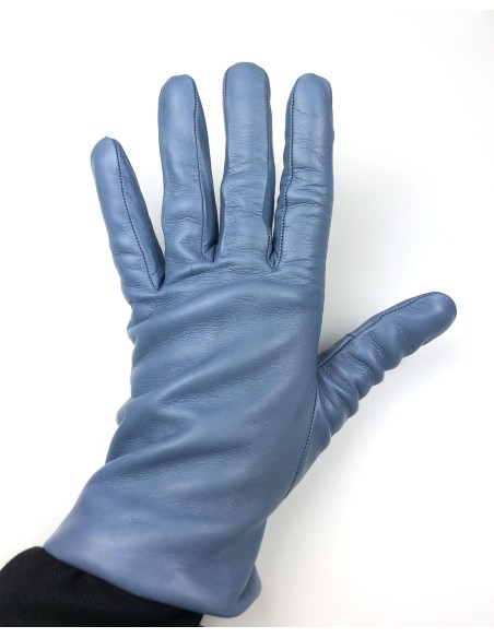 GUANTO DONNA IN PELLE E CASHMERE 