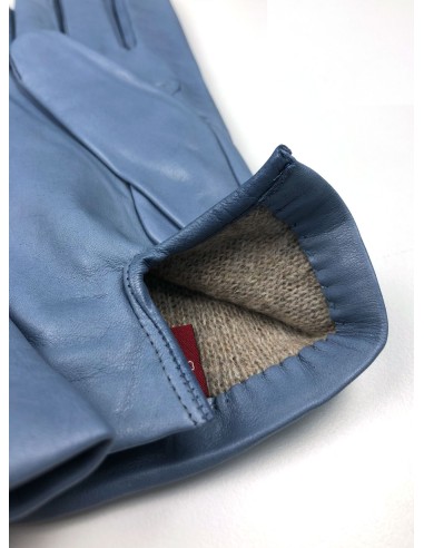 GUANTO DONNA IN PELLE E CASHMERE 
