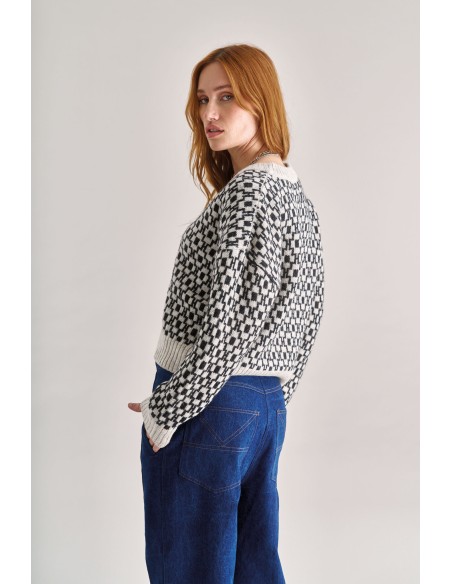 MAGLIONE IN LANA D'AGNELLO "EFFIE"