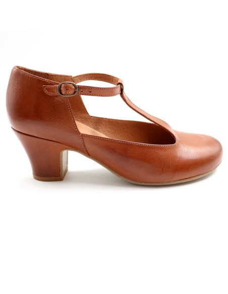 SCARPETTA MARY-JANE IN PELLE "FLETA"