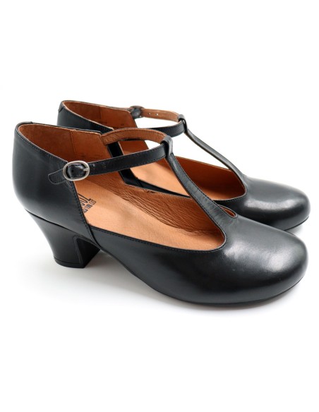 SCARPETTA MARY-JANE IN PELLE "FLETA"