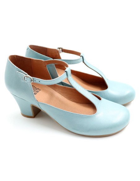 SCARPETTA MARY-JANE IN PELLE "FLETA"