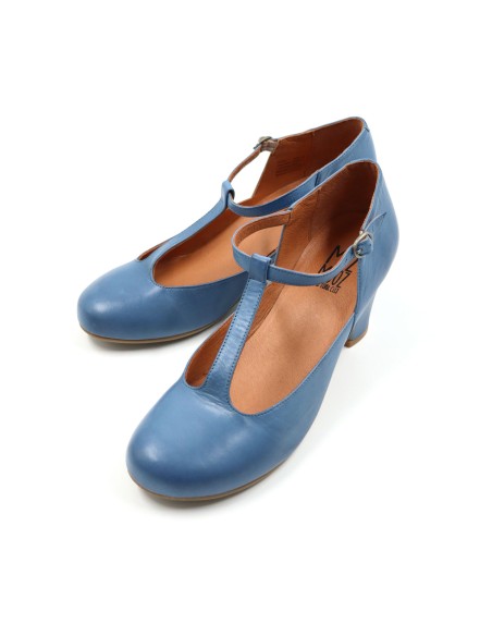 SCARPETTA MARY-JANE IN PELLE "FLETA"