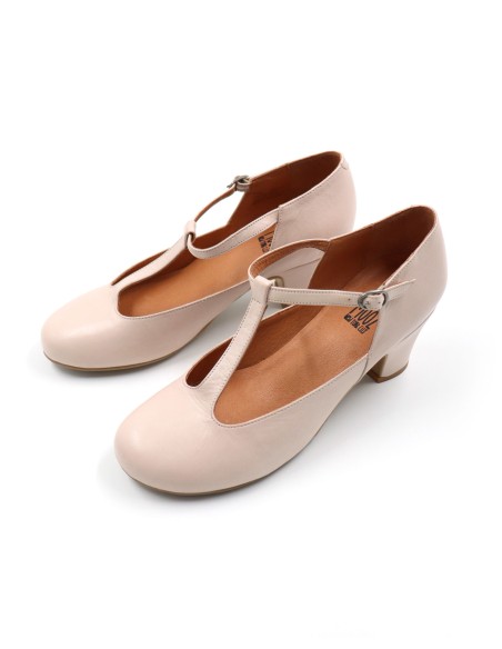 SCARPETTA MARY-JANE IN PELLE "FLETA"