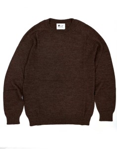 PULL UOMO UNISEX IN 100% BABY ALPACA - CAFFE'