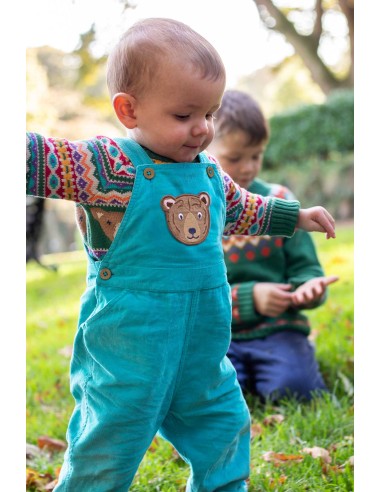 MAGLIONCINO BIMBO IN COTONE BIOLOGICO "FAIRISLE...