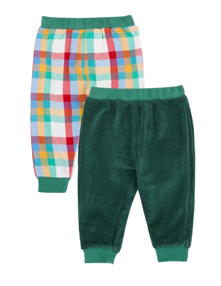 PANTALONE REVERSIBILE IN COTONE BIOLOGICO "RONNIE"