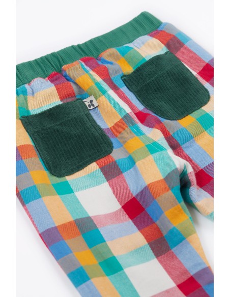 PANTALONE REVERSIBILE IN COTONE BIOLOGICO "RONNIE"