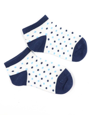 CALZINI CORTI BAMBINI IN BAMBU "MIX POIS"