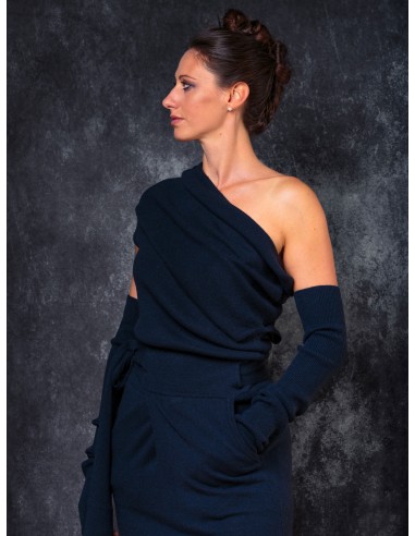 SCALDABRACCIA LUNGHI IN LANA E CASHMERE "MJSTIC"