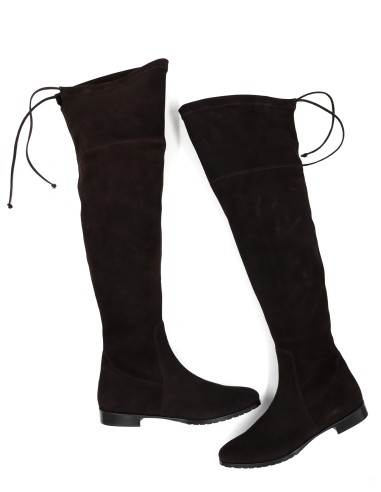 STIVALE ALTO CUISSARDES DONNA IN CAMOSCIO STRETCH