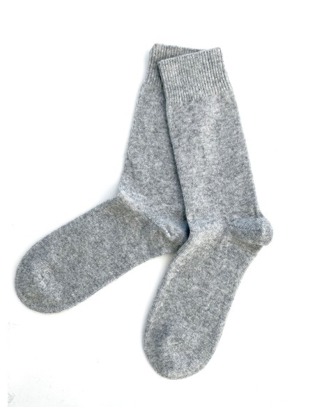 CALZINO UOMO IN LANA D'AGNELLO E COTONE BIOLOGICO