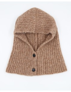 CAPPUCCIO IN ALPACA "DAPHNE" - CAMMELLO